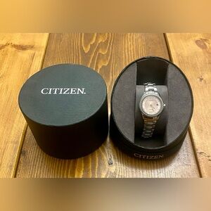 Citizen Silver and Pink Watch